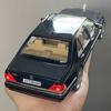 DZECY1 1:24 Mercedes Benz S W140 320SEL luxury cars Alloy Metal Diecast Model Car Sound And Light Pull Back Birthday Present For Child