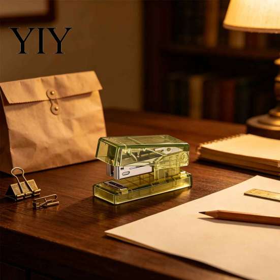Small Stapler for Home Office Mini Stapler, Compact Travel Size, with Smooth Binding 2 to Stationery Papers 15 Pages of Paper, Portable Lightweight