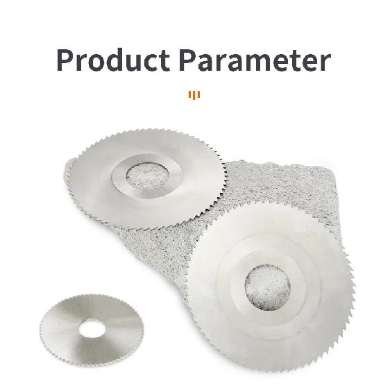 SLUGB SIQIC HSS Circular Saw Blade 40mm/50mm/60mm/63mm/75mm/80mm/100mm Slotting Cutter Saw Blade
