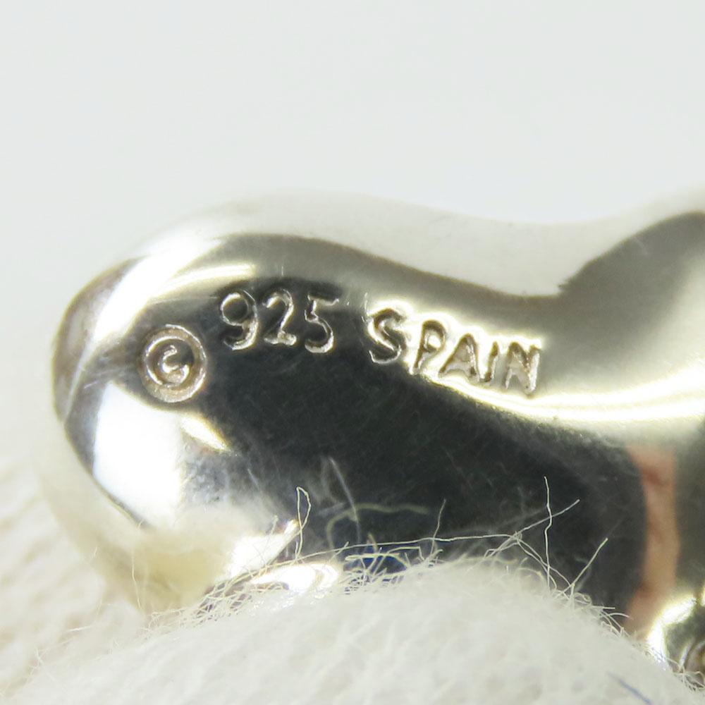 Used TIFFANY&Co. Necklace Curved Heart Silver925 4.1g Silver Accessories