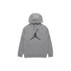 Jordan Sporty Loose-Fit Hooded Sweatshirt Men Tops Grey DA6802-091