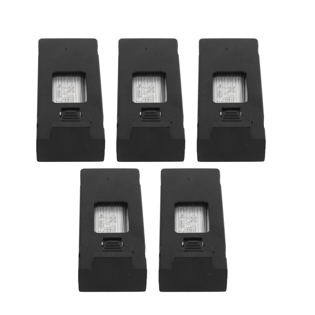 5Pcs Drone Lithium Battery 3.7V 1800mah Remote Control Aircraft Model Accessories with Charging