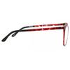 Clip On SqUare Red Tortoise SmartbUy collectiOn Fillis With Clip On U 0306 079 fashiOn Unisex Eyeglasses