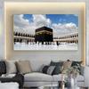 Islamic Holy Places Masjid Al-haram Pictures Kaaba In Mecca Saudi Arabia Posters Prints Building Canvas Painting for Home Decor