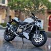 1/12 DUCATI Streetfighter V4 Карбоновый Красный Литой Игрушечный Транспорт Коллекционные Хобби Модель Мотоцикла Игрушки Детские Подарки на День Рождения