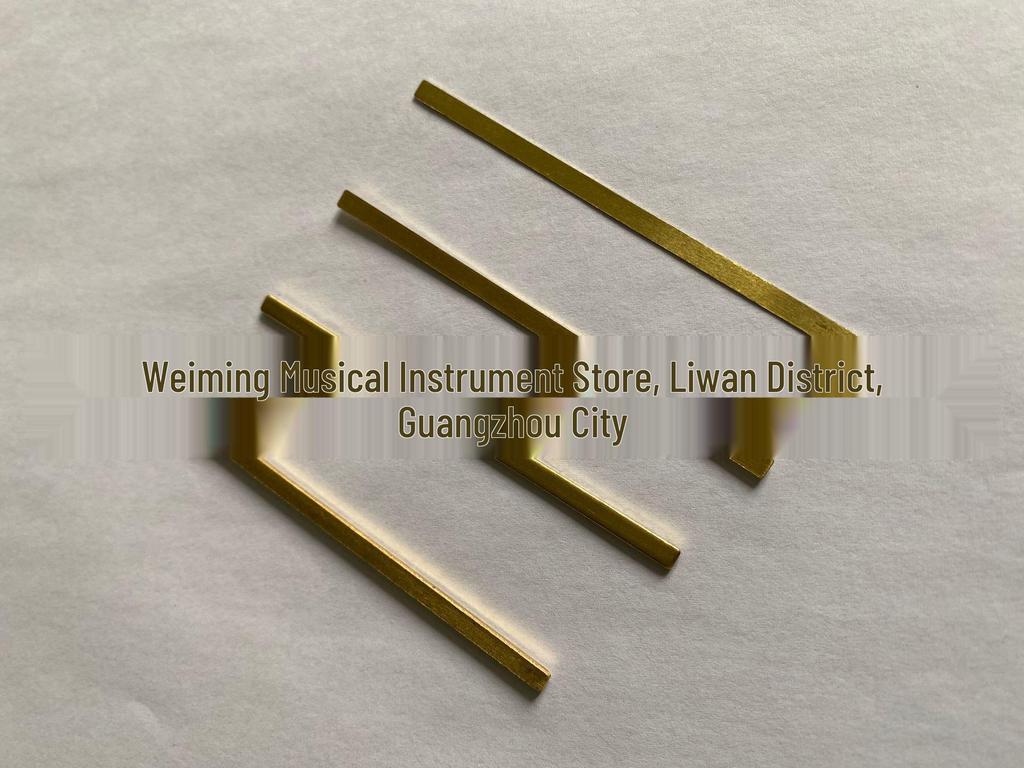 Набор подкладок-подъёмников для порожка гитары из меди: Толщина 1,45, 1, 0,45, 0,1 мм - Устраняет дребезг струн и ладов, Регулирует высоту струн.