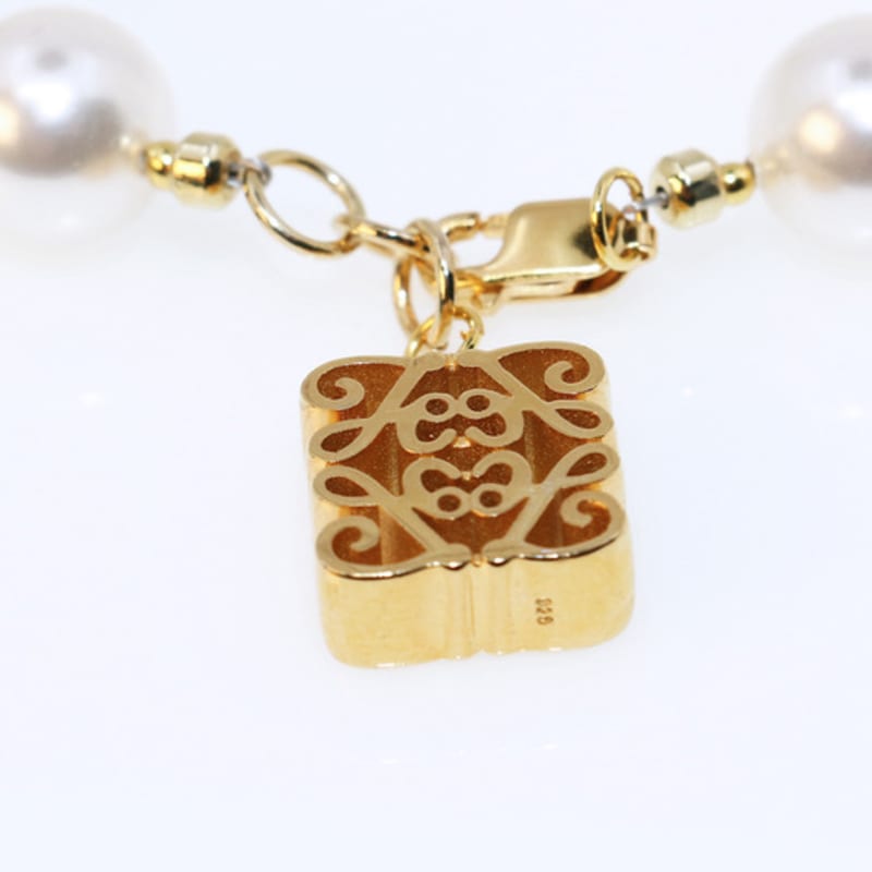 jewelCOUNTY Grande Anagram Pearl Bracelet[92.5Silver]