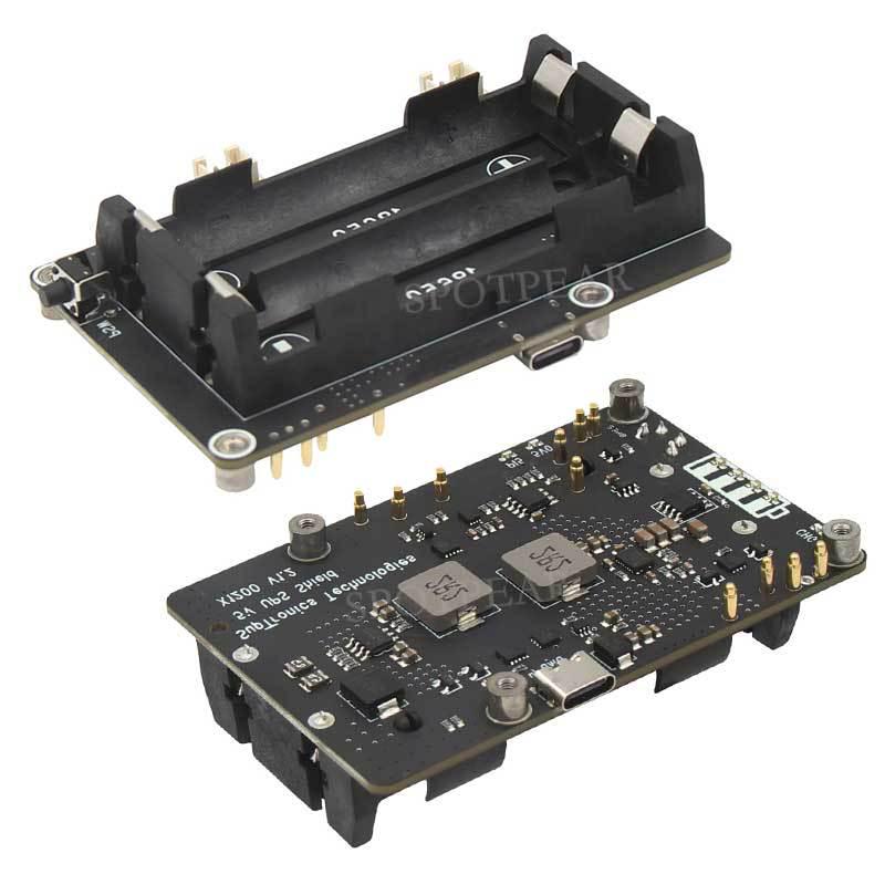 X1200 Raspberry Pi 5 UPS Expansion Board - 18650 Uninterruptible Power Supply Module