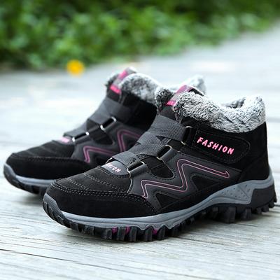 36-47 осенне-зимние мужские зимние ботинки большого размера с бархатной резиновой подошвой, женские зимние сапоги