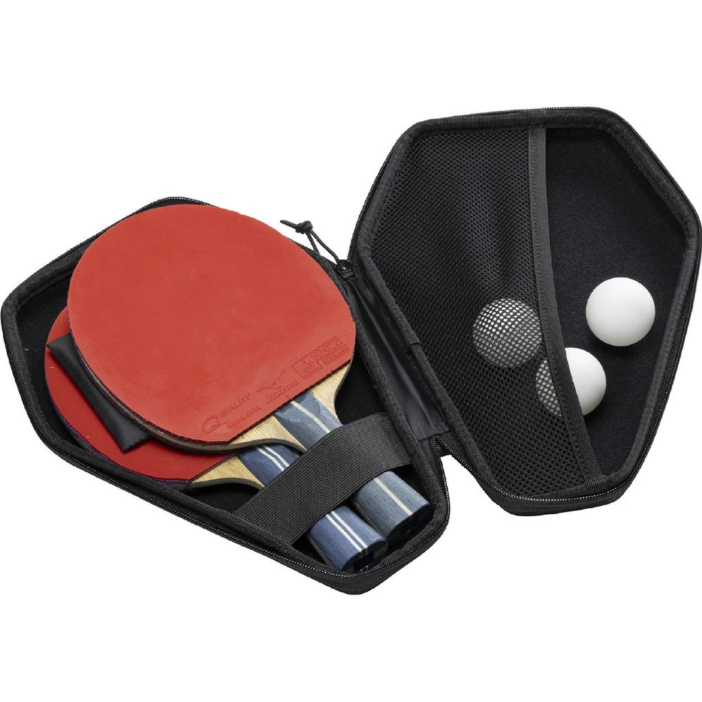 Mizuno Теннисная ракетка Жесткий Чехол на 2 ракетки, Ракетки, Шестиугольный, Черный/Розовый