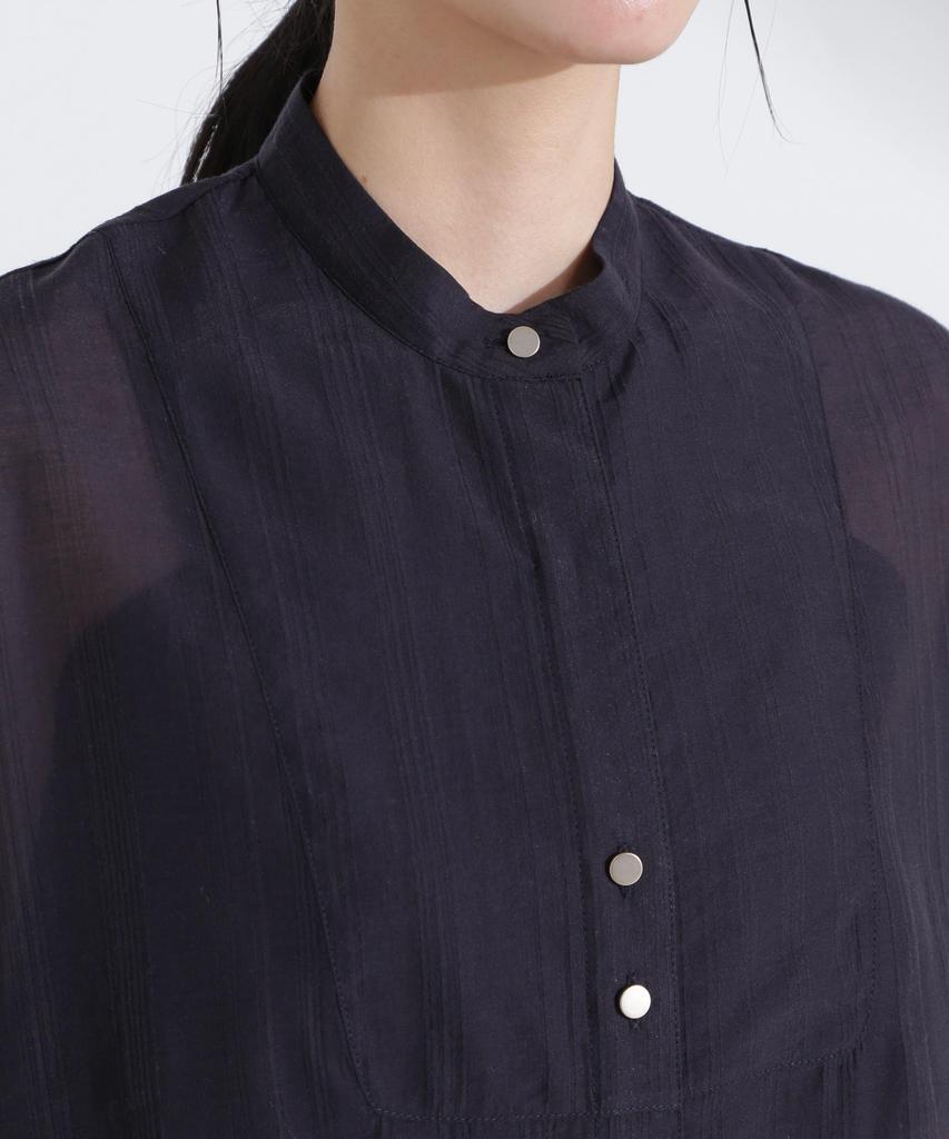 Nano Universe Poncho Design Size F Women's Shirt, 120, Navy, 669-5121311