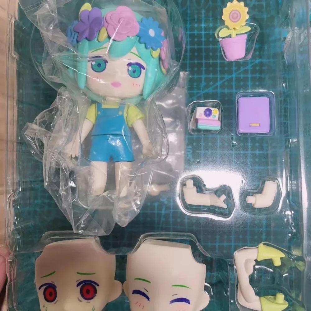 Фигурки Омори Игрушки Мультфильм Аниме OMORI Коллекционные ПВХ Фигурки Бэзил Косплей Фигурки Куклы Дети Рождество Подарки на День Рождения