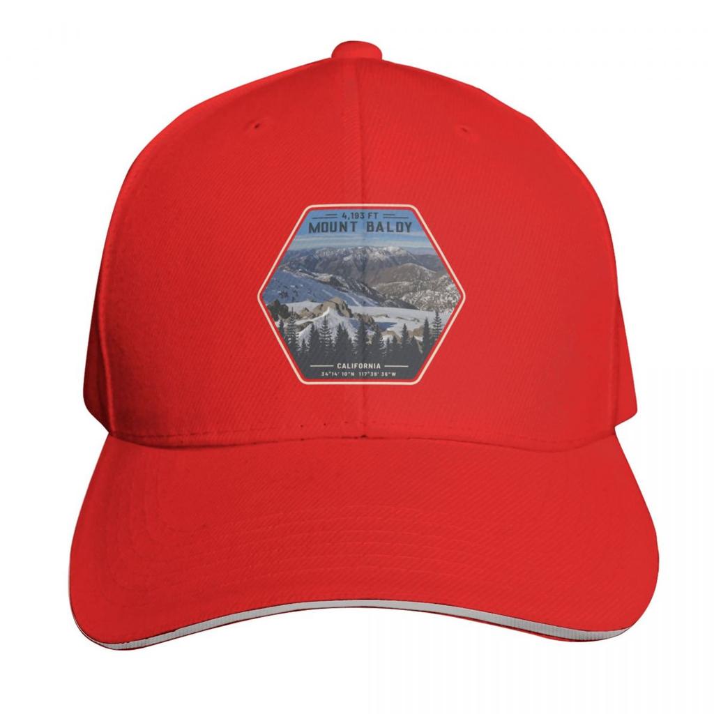 Mount Baldy California Baseball Cap luxury caps fishing caps Unisex Fishing cap western Hat Unisex Womens