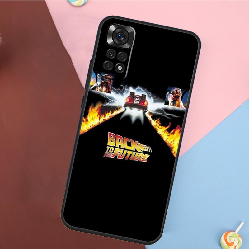 Чехол 'Назад в будущее' для Xiaomi Redmi Note 14 13 Pro 12 11 9 10 9S 10S 11S 12S Redmi 14C 10C 12C 13C