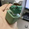 Лягушка Квакающая Игрушка-Антистресс со Светом и Звуком Перезаряжаемая Клавиатура Игрушка-Антистресс Портативный Брелок-Антистресс для Снятия Тревоги Сенсорный Гаджет для Декомпрессии для