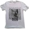 Head Like A Hole Nine Inch Nails NIN Band TShirt Cotton Graphic Tee Unisex Women Summer Streetwear