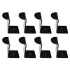 8PCS Hat Hooks for Wall 2.8 Inch Acrylic Baseball Cap Holder Wide Brim Hat Hanger Organizer with Adhesive for Room Decor