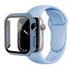 Стекло+корпус+ремешок для Apple Watch Band 42 мм 44 мм 41 мм 40 мм 38 мм 45 мм 49 мм Защитные пленки для Apple IWatch Series 8 7 6 SE 5 4