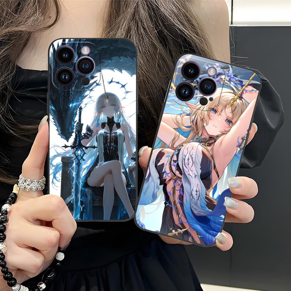 Чехол для телефона Wuthering Waves Fleurdelys для iPhone 17 16 15 14 13 12 11 X XR XS 8 7 Pro Max Plus Mini Цветной Защитный Смартфон