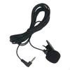 3.5mm Lavalier Microphone External 3.0M Cable Collar Omnidirectional for Tablet, Laptops,