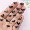 100pcs Resin Mini Kawaii Colorful Cartoon Bat Art Nail Flatback Rhinestone Applique DIY Halloween Scrapbook Jewelry Decor Crafts