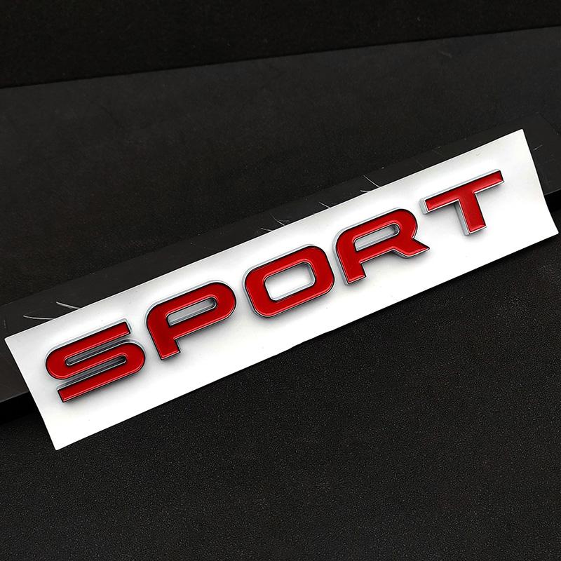 3D ABS Логотип Sport HSE Эмблема Буквы Багажник Автомобиля Discovery Sport HSE Наклейка Аксессуары
