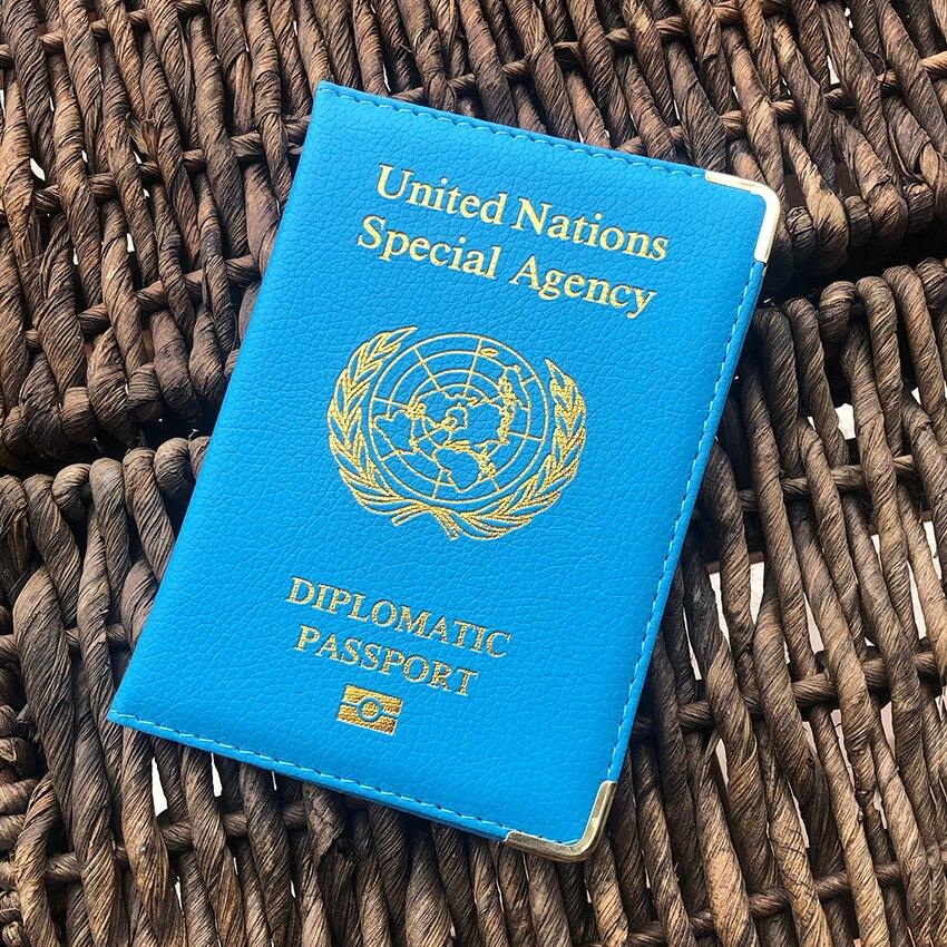 Паспорт страны Дипломатическая обложка United Для мужчин и женщин Специальные агентские обложки для паспортов Держатель паспорта по всему миру