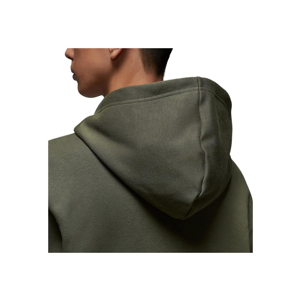 Jordan Теплая, удобная, приятная для кожи, мягкая, с капюшоном, с длинным рукавом, мужская толстовка, средне-оливковая HQ4644222