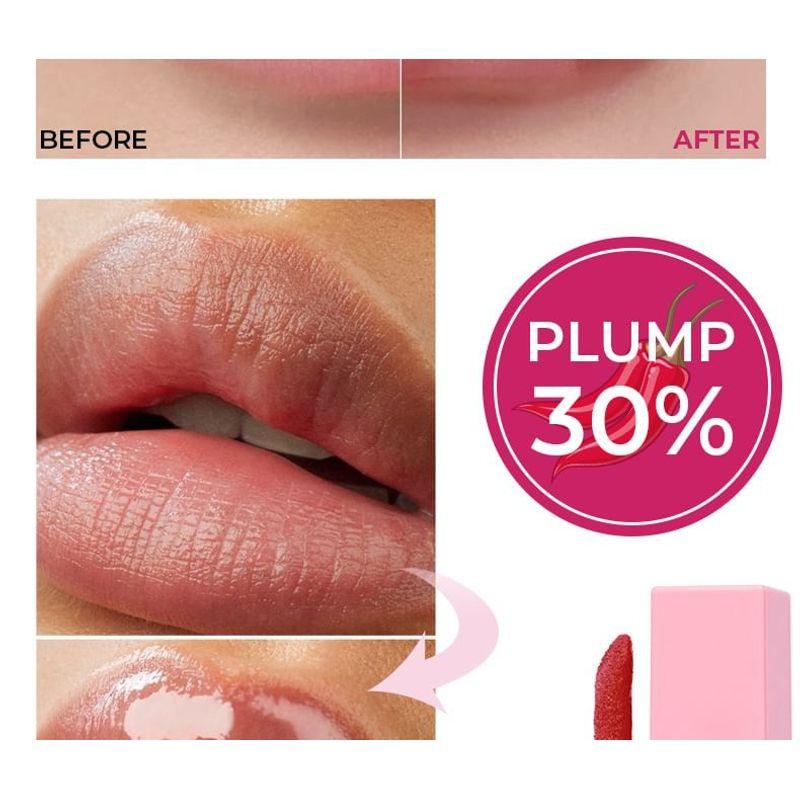 BEAUTY GLAZED - Пряный насыщенный увлажняющий блеск для губ - 8 цветов