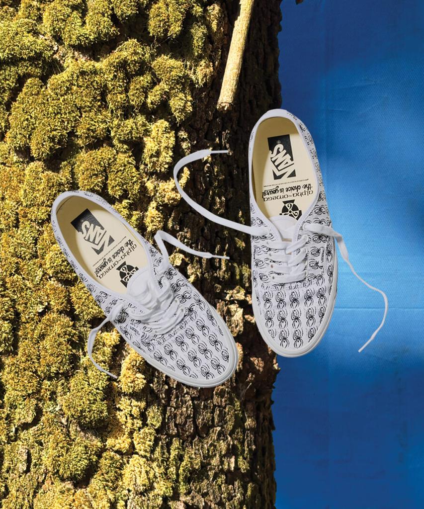 Vans [Ed Davis X Vans] Premium Authentic 44 Lx - True White:Черный / Vn000Eaktwb1