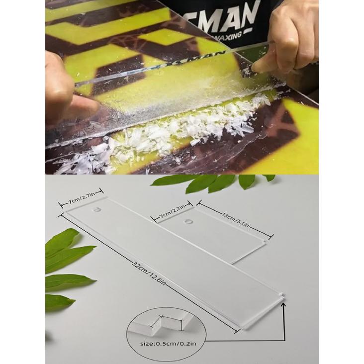 Best-selling ski accessories: wax scraper, ski maintenance tools, snowboard, skateboard, snowboard
