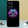 Retro Aesthetic Japanese Game Over For Realme 14 13 Pro Plus 10 11 12 GT 5 6 6T GT7 Pro C61 C55 C53 C51 C21Y C25S C75 C67 Case