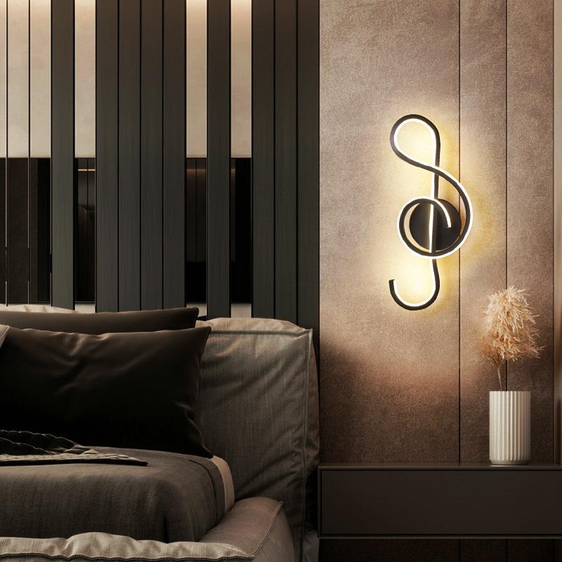 Bedroom Background Wall Lamp Simple Modern Bedroom Children's Room Lamp Bedside Aisle Living Room Corridor Lamp