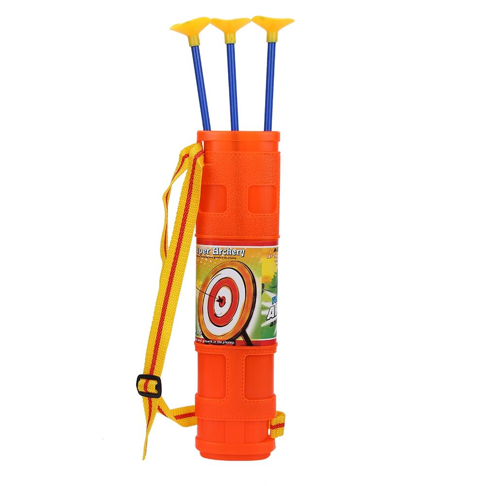 Children Toy Archery Set Plastic Bow Soft Arrows with Score Target Kids Toys