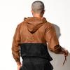 Men's Lightweight Sun Protection Hooded Beach Jacket for Summer Outings (Model: B7126)
