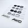 3D AWD T5 T6 T8 B5 B6 Logo Emblem Badge Decal Car Sticker for Volvo S40 S60  S80 S90  Car Trunk Letters Numbers