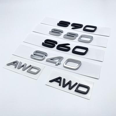 3D AWD T5 T6 T8 B5 B6 логотип эмблема наклейка наклейка автомобиля для Volvo S40 S60 S80 S90 багажник автомобиля буквы цифры