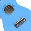 Soprano Ukulele Set with Bag for Kids Baby Blue 23