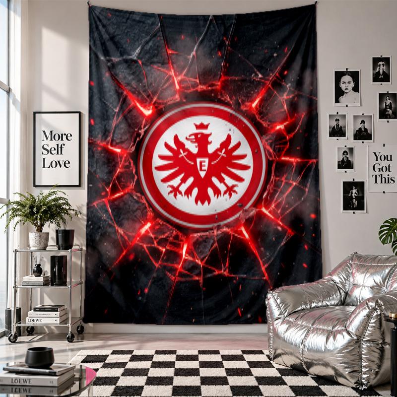 Eintracht Frankfurt Football Wall Tapestry Home Decor Wall Hanging Cloth for Bedroom Living Room Background