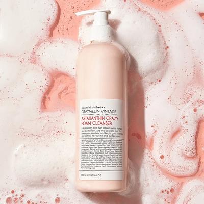 GRAYMELIN Очищающая пена Astaxanthin Crazy Foam Cleanser 500 мл