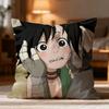 Fashion DDororoed Cushion Cover Soft Washable Pillow Case Multi-Scene for Couch Bed Travel Office Use
