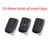 2x Transparent Car Key Fob Cover Case for Lexus ES300h ES350 NX300 RX350 RX450h GS300 GS350 GS450h IS300 IS350 IS500 LX570 RC300