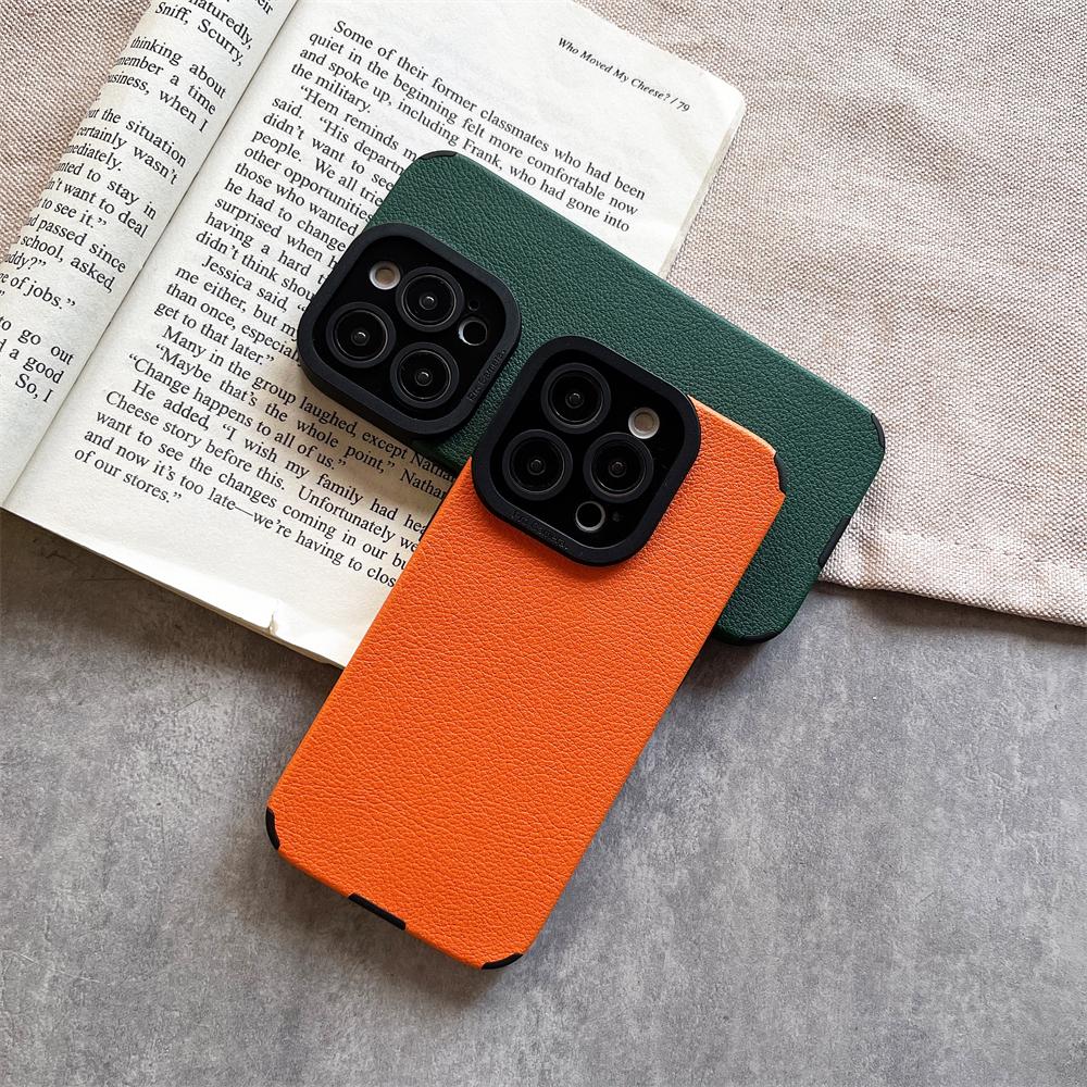 Кожаный чехол премиум-класса в стиле ретро для Iphone 13, 14, 12, 11 Pro Max 14plus, противоударный защитный чехол для камеры Defender, капа