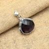 Ювелирный кулон из стерлингового серебра 925 пробы с аметистом ручной работы для свадебного подарка