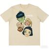 Gorillaz Portrait Tshirt Mens and Womens Cotton Summer Clothes Hip Hop Fashion Short Sleeve Tshirt Streetwear Fan Gifts
