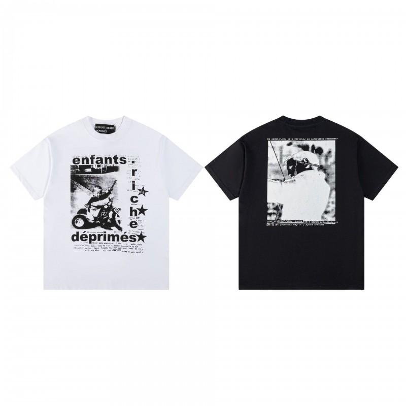 Unisex Oversized Cotton T-Shirt With Vintage Letter Print Art Portrait Design Loose Fit Casual Wear