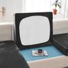 Sofa Seat Cover, Velvet, Black 50-65Cm