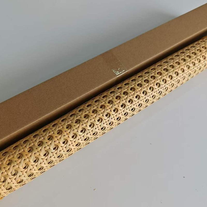 Индонезийский виниловый плетеный ротанговый плетеный тростник рулон тесьмы мебель стул стол ремонтный материал шкаф дверь потолок стена декор популярный