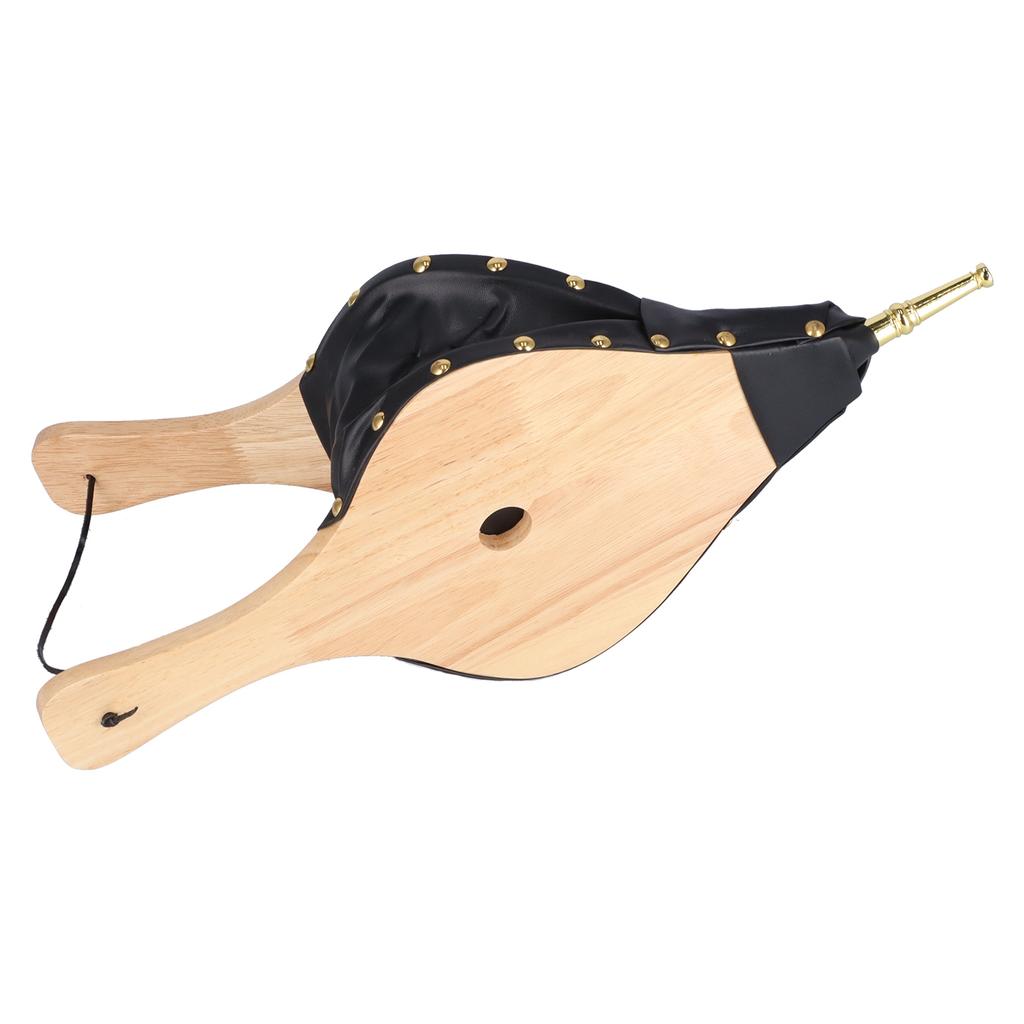 Wood Bellows Blower Fireplace Wood Air Blower Fire Tools for Outdoor Cooking Camping BBQ Grill Chimn