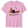 Happy Halloweenie Unisexs TShirt Yorkie Dogs Halloween Gift For Her